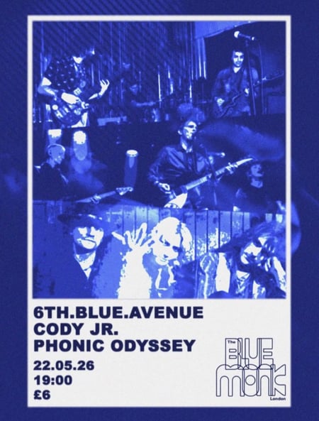 Cody Jr at The Blue Monk 22 May 2026