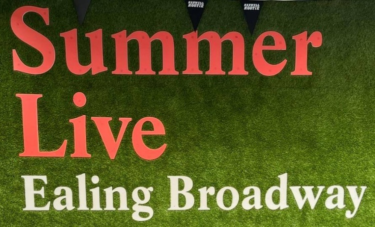 Summer Live logo at Ealing Broadway where Cody Jr performed